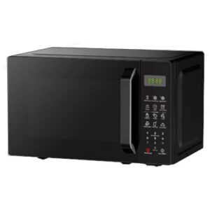 MIKA Microwave Oven, 20L, Digital, Solo, Black
